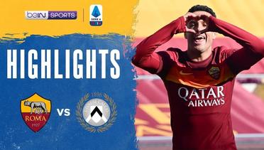 Match Highlight | Roma 3 vs 0 Udinese | Serie A 2021