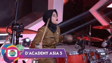 KEREN ABEEZ!! Terlihat Kalem, Namun Tabuhan Drum Desy "B.Y.O.B" Buat Smua Takjub - D'Academy Asia 5
