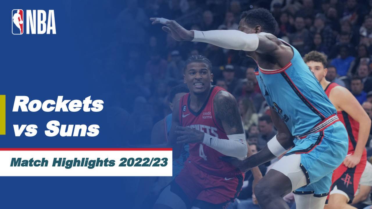 Match Highlights Houston Rockets vs Phoenix Suns NBA Regular Season 2022/23 Vidio