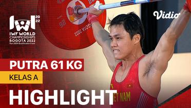 Highlights | Putra 61 Kg - Kelas A | IWF World Weightlifting Championships 2022