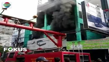7 Bangunan Semi Permanen dan Sebuah Ruko di Medan Terbakar Hebat - Fokus Pagi