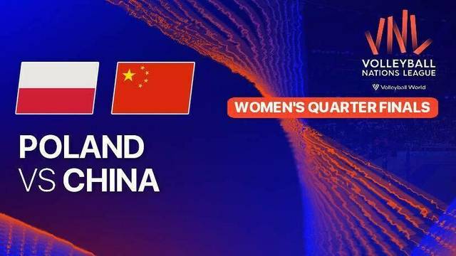 Women: Poland vs China - Full Match | Volleyball Nations League 2025