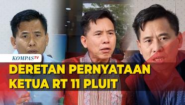 Deretan Pernyataan Ketua RT Pluit Soal Polemik Pembongkaran Ruko Caplok Bahu Jalan