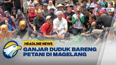 Ganjar Pranowo Berdialog dengan Para Petani di Magelang