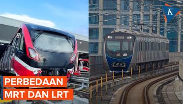 MRT dan LRT, Bedanya Apa Sih?