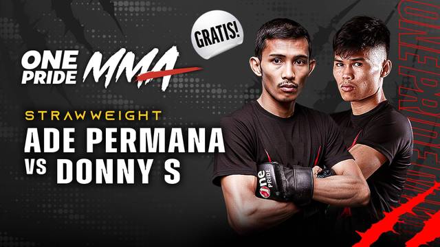Ade Permana vs Dony Simangunsong - Full Match | One Pride 89