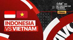 Full Match | Final: Indonesia vs Vietnam | AVC Challenge Cup for Women 2023