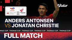 Full Match | Indonesia vs Denmark | Jonatan Christie vs Anders Antonsen | Thomas & Uber Cup 2020