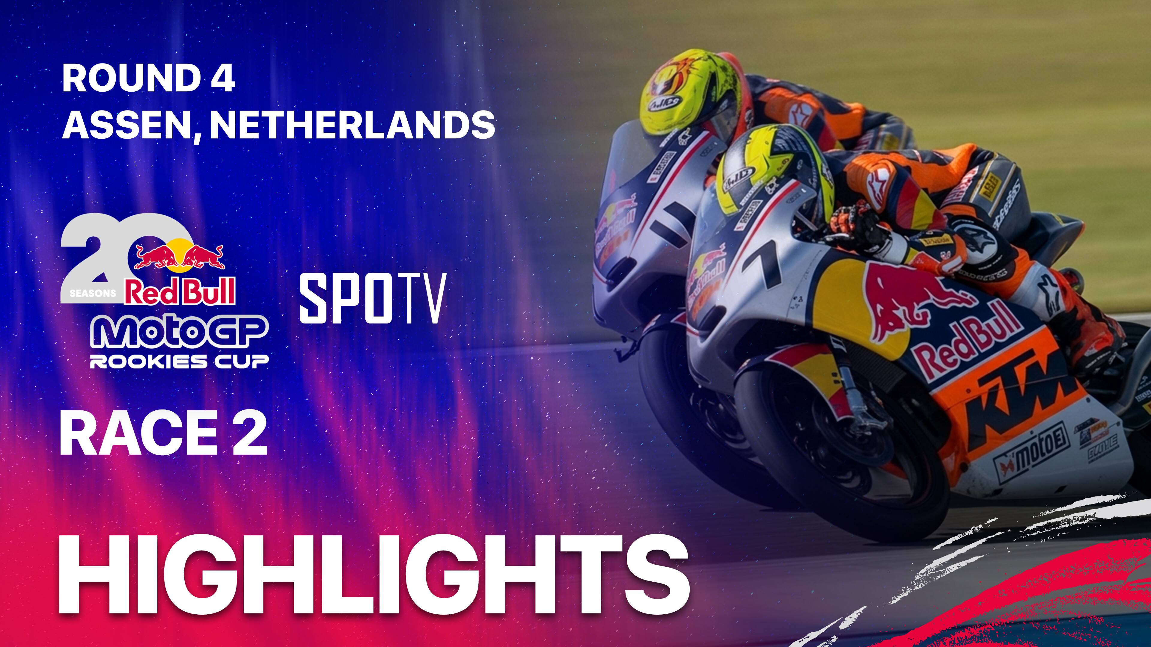 Race 2 - Red Bull MotoGP Rookies Cup 2026 Round 4: Assen