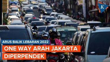 One Way Arah Jakarta Diperpendek hingga KM 28 Tol Jakarta-Cikampek