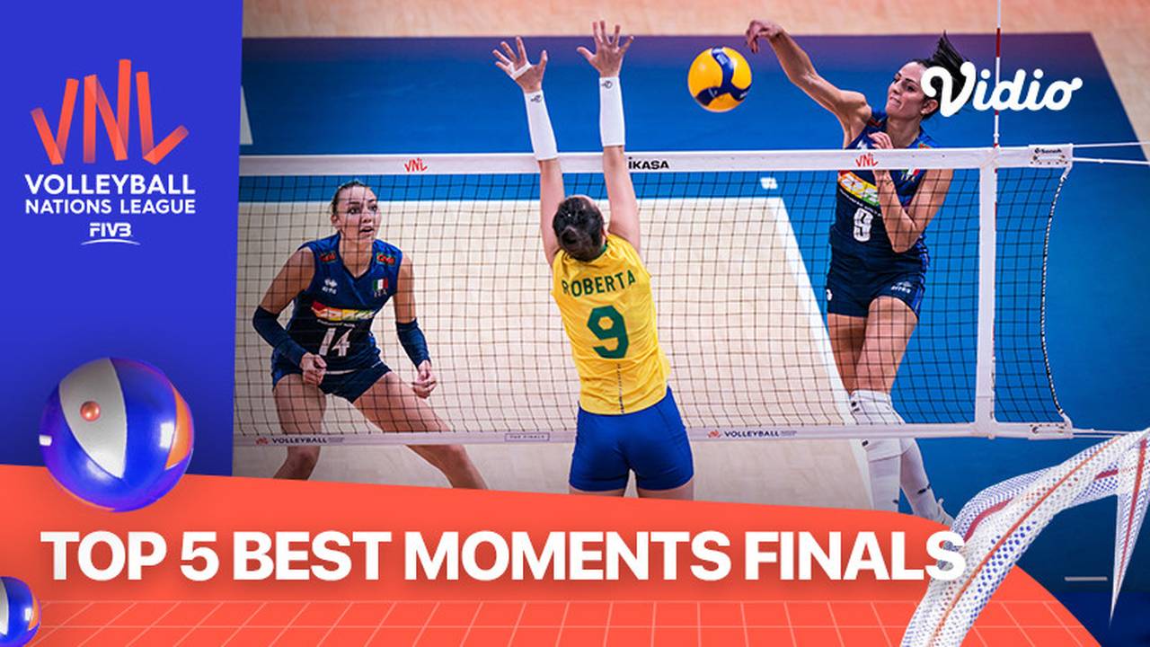 Top 5 Best Moments VNL Finals Women’s Volleyball Nations League 2022