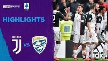 Match Highlight | Juventus 2 vs 0 Brescia | Serie A 2020