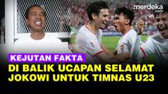 Kejutan Fakta! di Balik Ucapan Selamat Jokowi untuk Timnas U23 Usai Kalahkan Korsel