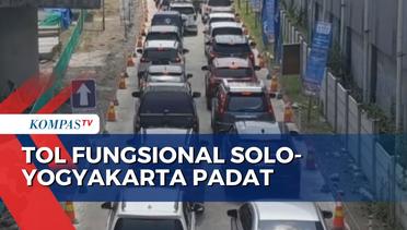 Baru Dibuka, Tol Fungsional Solo-Yogyakarta Padat | 25 April 2023