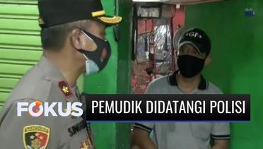 Satu per Satu Rumah Didatangi, Petugas Razia Warga di Jakarta yang Baru Balik dari Mudik | Fokus