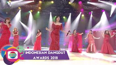 WOW!! Ladies in Red D’SYANTIK Tampil Kekinian | Indonesian Dangdut Awards 2018