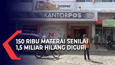 PT Pos Indonesia Kecurian 150 Ribu Materai Bernilai 1,5 Miliar