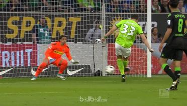 Wolfsburg 1-1 Borussia Monchengladbach | Liga Jerman | Highlight Pertandingan dan Gol-gol
