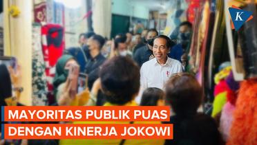 Survei LSI: Kepuasan Publik terhadap Kinerja Jokowi Meningkat