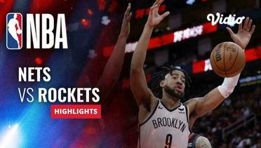 Brooklyn Nets vs Houston Rockets - Highlights | NBA Regular Season 2023/24