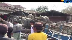 Kecelakaan Beruntun Truk Tabrak Tronton Tewaskan 6 Orang di Semarang  - Liputan6 Pagi