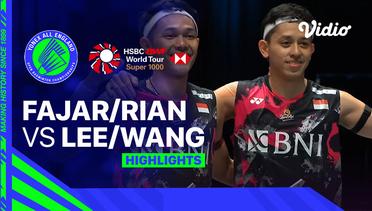Men’s Doubles: Fajar Alfian/Muhammad Rian Ardianto (INA) vs  Lee Yang/Wang Chi-Lin (TPE)  - Highlights | Yonex All England Open Badminton Championships