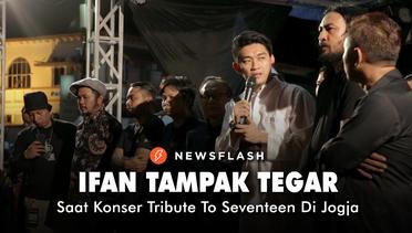Ifan Tampak Tegar Saat Konser Tribute To Seventeen di Jogja