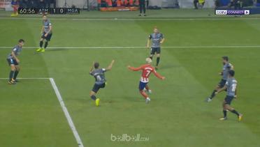 Atletico Madrid 1-0 Malaga | Liga Spanyol | Highlight Pertandingan dan Gol-gol