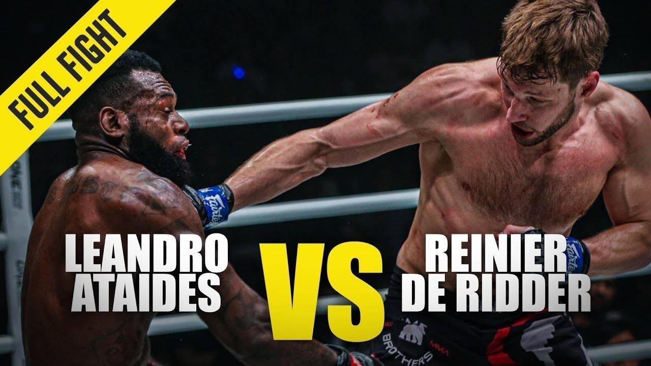 Leandro Ataides vs. Reinier De Ridder - ONE Full Fight - February 2020