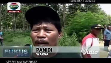 Rekonstruksi Pembunuhan Janda di Ladang Tebu. Ngawi, Jawa Timur