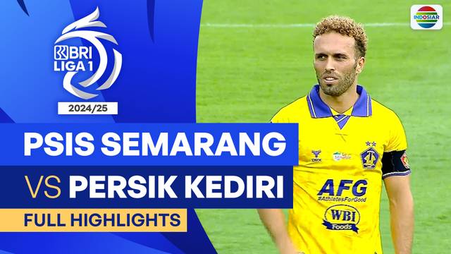 PSIS Semarang VS Persik Kediri - Full Highlights | BRI Liga 1 2024/25