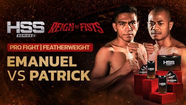 HSS 5  - Emanuel vs Patrick | Pro Fight - Featherweight