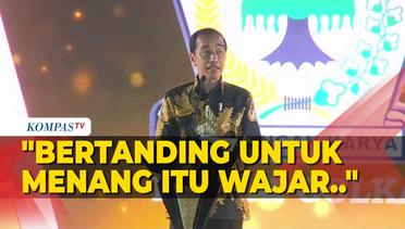 [FULL] Pidato Arahan Jokowi di HUT ke-59 Golkar, Bahas Drama Politik Jelang Pilpres