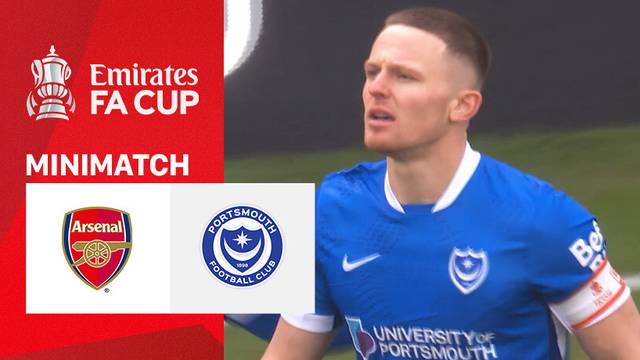 Portsmouth vs Arsenal - Mini Match | FA Cup 2025/26