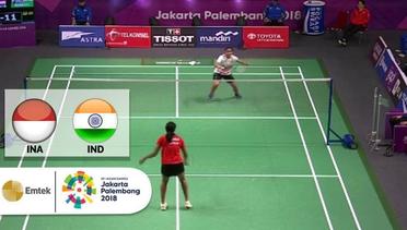 Indonesia vs India - Badminton Women's Single | Asian Games 2018 - Full Match