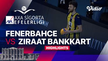 Fenerbahce Parolapara vs Ziraat Bankkart - Highlights | Men's Turkish Volleyball League 2023/24