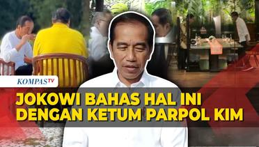 Jokowi soal Pertemuan dengan Ketum Parpol Pendukung Prabowo-Gibran, Akui Bahas Pilpres