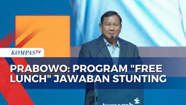 Prabowo Kembali Tekankan Program Makan Siang Gratis untuk Atasi Stunting