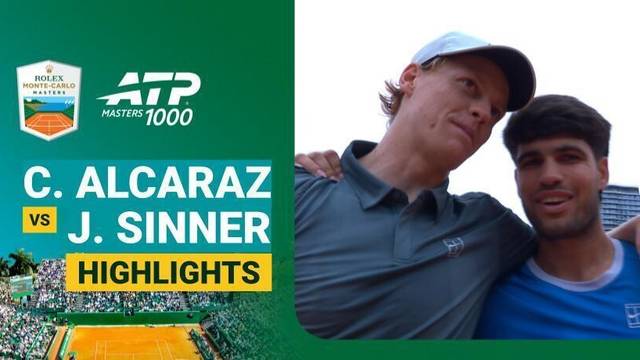 Carlos Alcaraz vs Jannik Sinner - Highlight | ATP 1000: Rolex Monte-Carlo Masters 2026