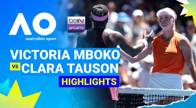 Victoria Mboko (CAN) vs Clara Tauson (DEN) - Women's Singles Round 3 | Australian Open 2026