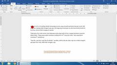 Membuat Tulisan Besar Di Awal Kalimat Microsoft Word