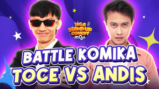 Toce (Bekasi) vs Andis (Jaksel) | Semifinal Liga Stand Up Comedy Moji