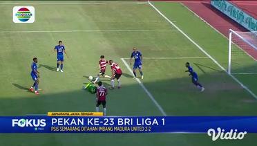 Skor Imbang PSIS Semarang dan Madura United Pada Pekan Ke-23 Bri Liga 1