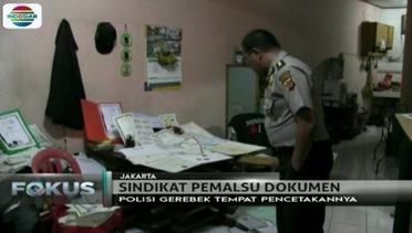 Polisi Gerebek Tempat Pemalsu Dokumen di Tambora, Jakarta Barat - Fokus Malam