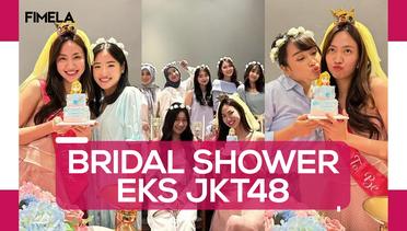 Shanju Tampil Glowing saat Gelar Bridal Shower Bareng Eks Member JKT48