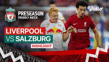 Highlight - Liverpool vs Salzburg | Friendly Match 2022