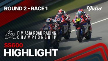 Highlights | Asia Road Racing Championship 2023: SS600 Round 2 - Race 1 | ARRC