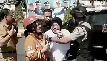 Tangisan Risma Saat Bom Meledak di Polrestabes Surabaya