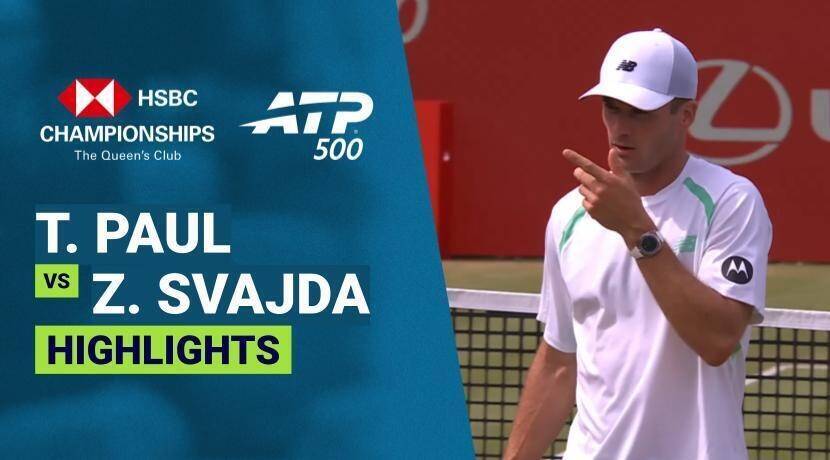 Tommy Paul vs Zachary Svajda - Round of 32 | ATP 500: HSBC Championships 2026
