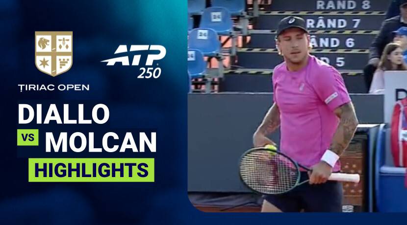 Gabriel Diallo vs Alex Molcan - Round 2 | ATP 250: Tiriac Open presented by Unicredit Bank 2026
